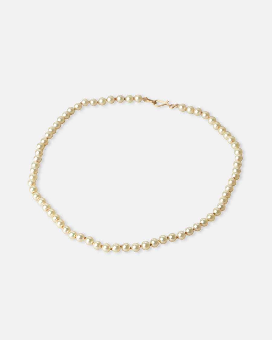round akoya pearl necklace