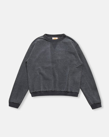 pingment dyed hina reversed fleece sweatshirt