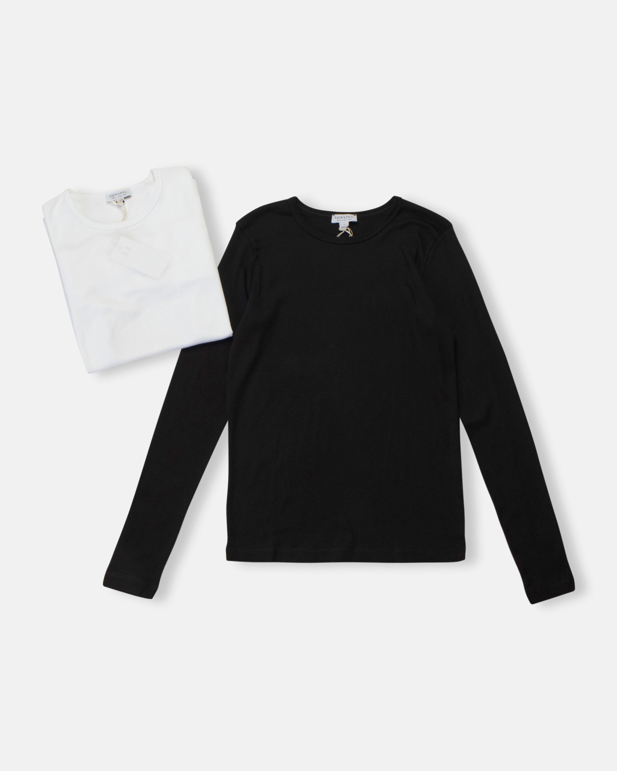 SUNSPEL スタイリスト私物 RIBBED T SHIRT Black L SUNSPEL SUNSPEL 