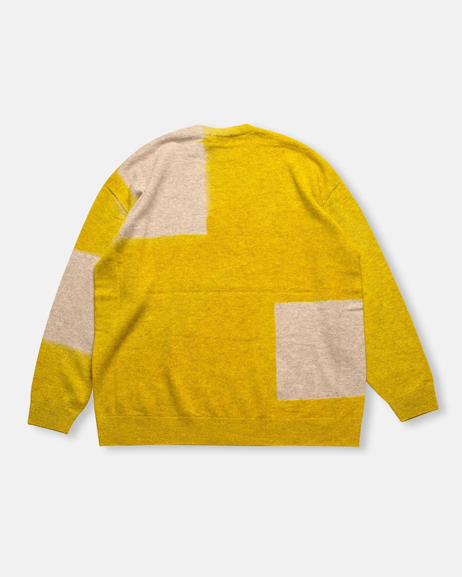 cashmere seamless wide crew neck pullover