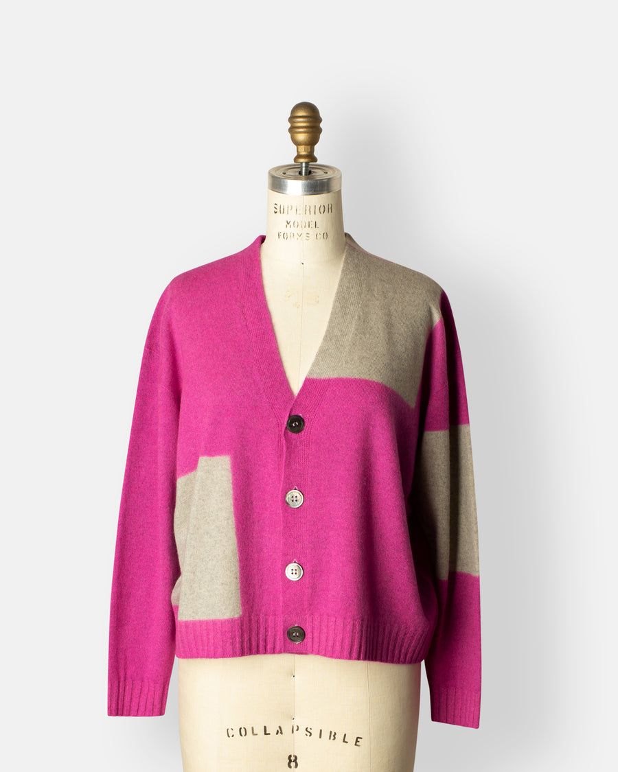 cashmere seamless cardigan
