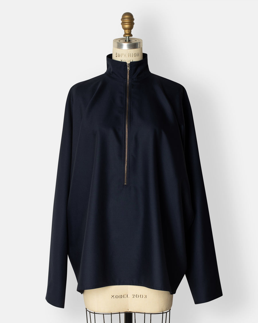 carraci zip front top