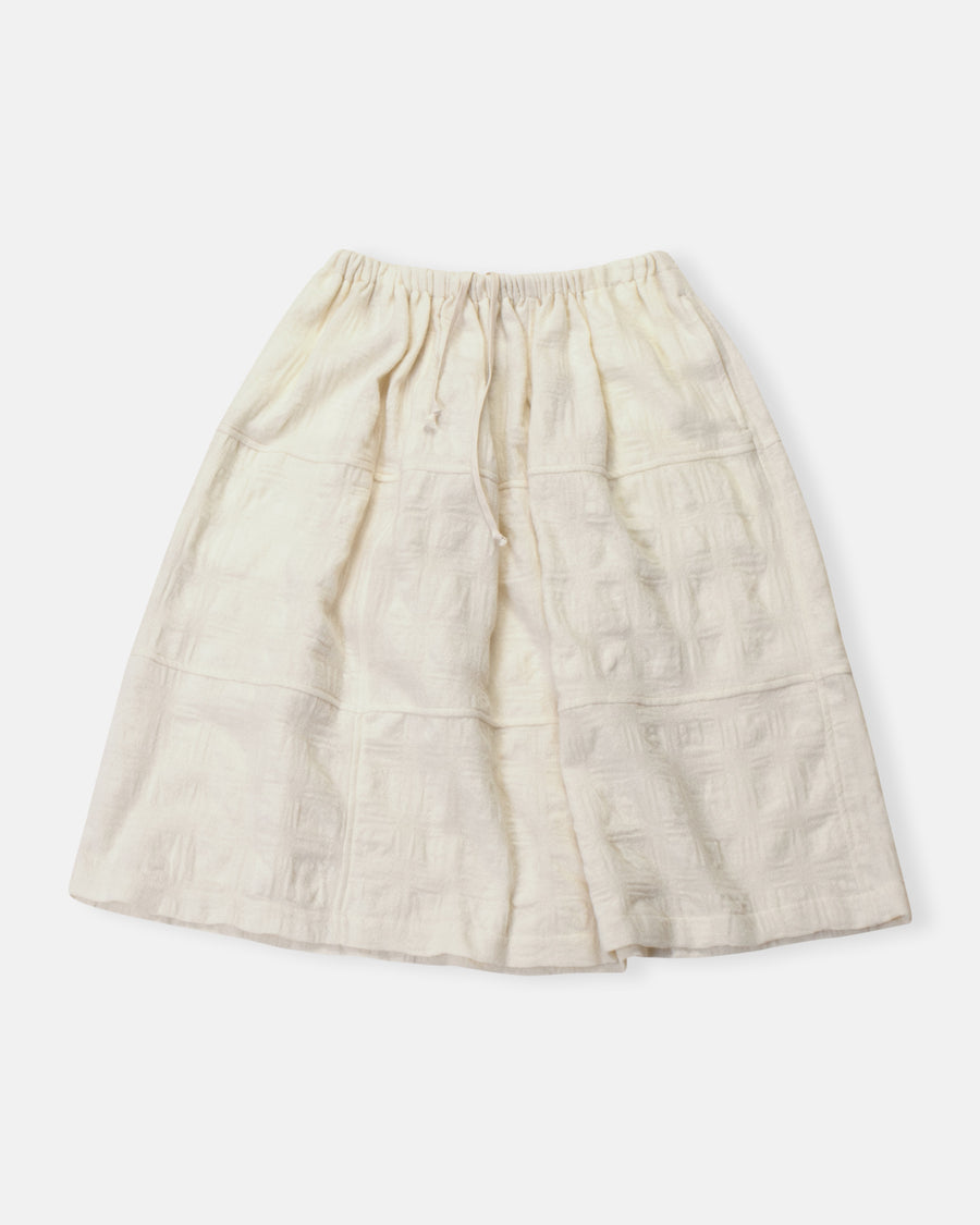 geometric texture skirt