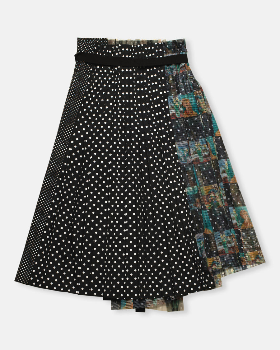tove jansson pleated wrap skirt