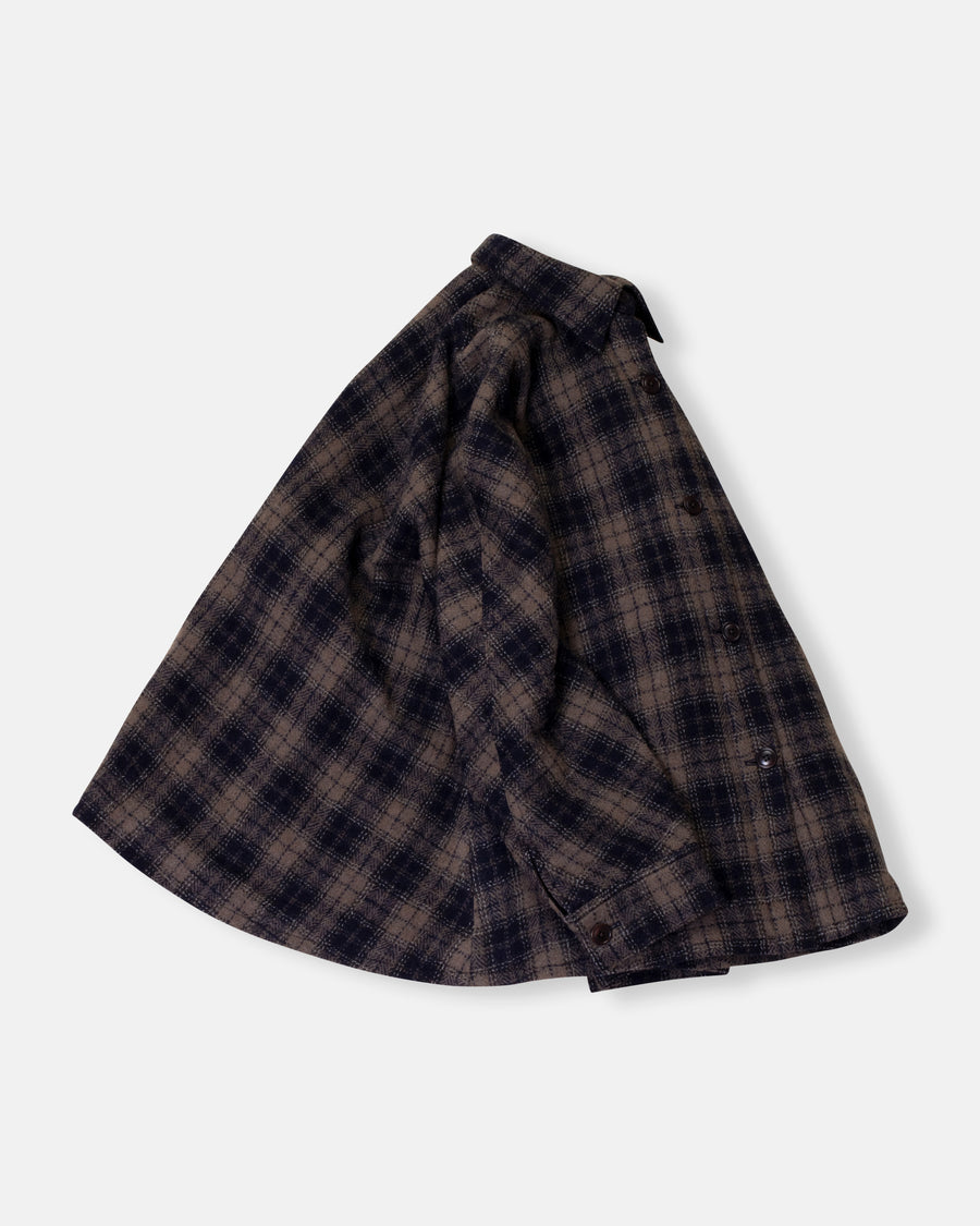 crest shirt jacket