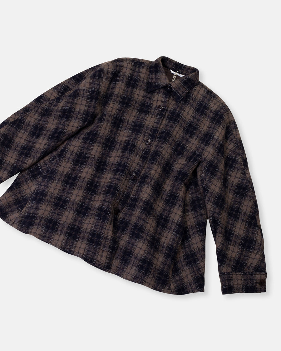 crest shirt jacket