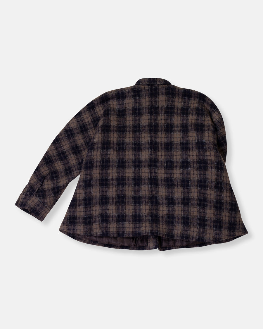 crest shirt jacket