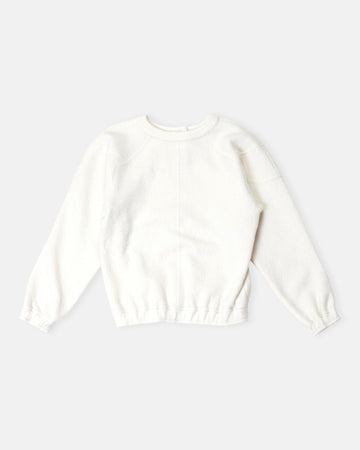 bouclé sweatshirt