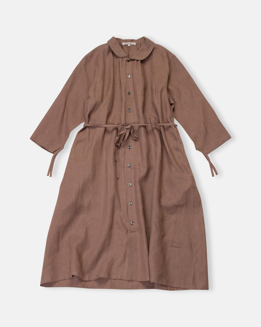 waist tie shirtdress