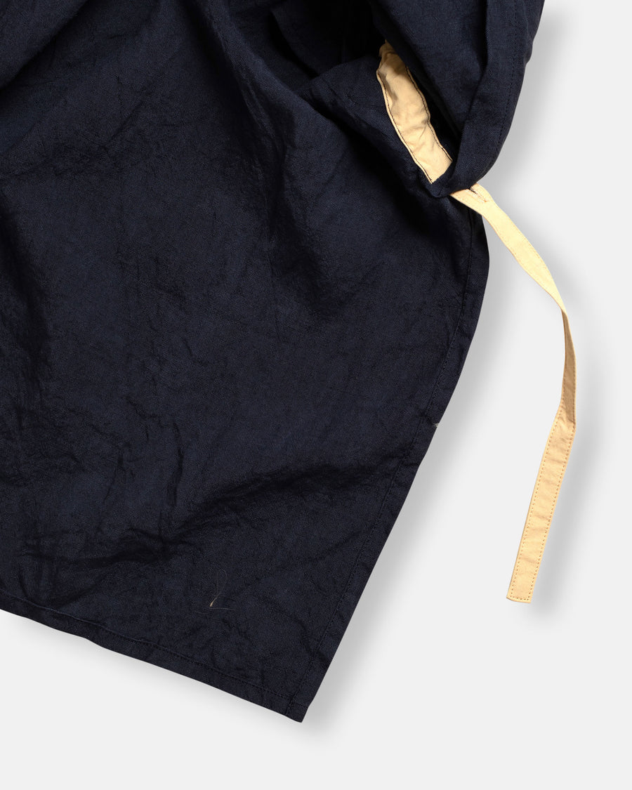 dress with side gathers