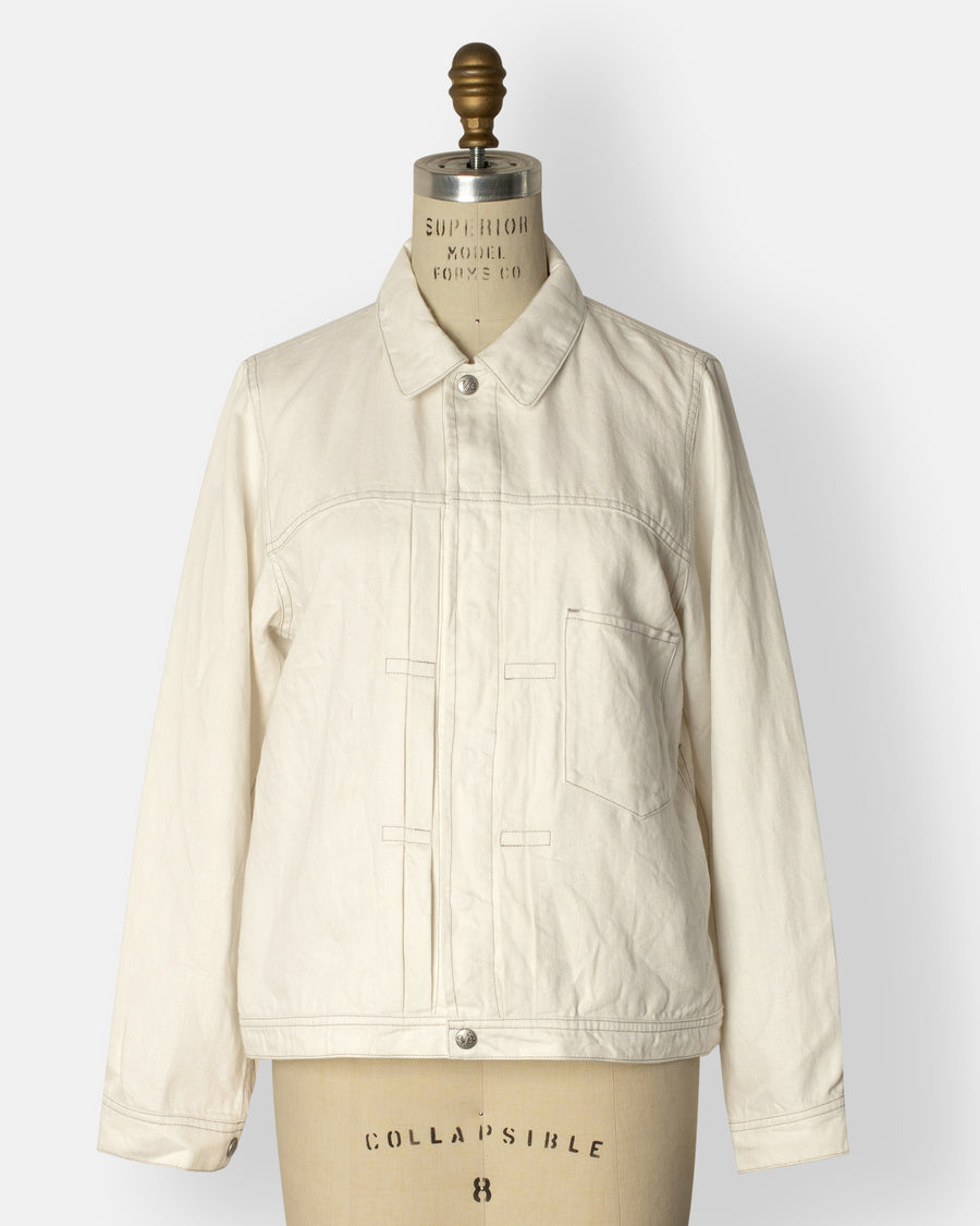 linen denim jacket