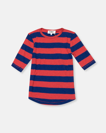 charlotte striped short sleeve top