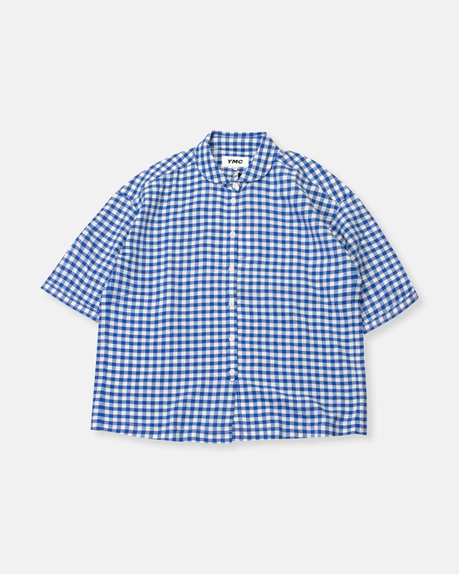 marianne gingham short sleeve shirt