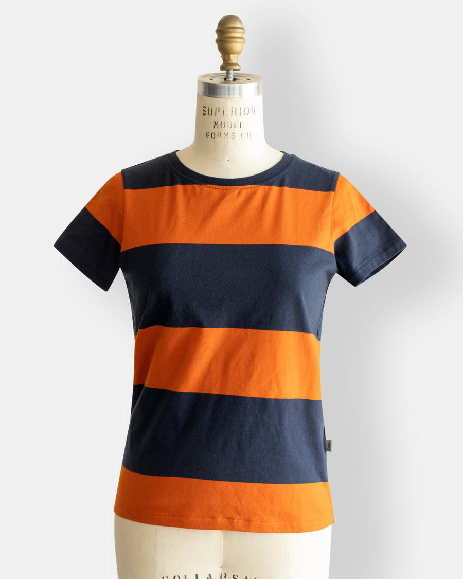 day t shirt navy spice