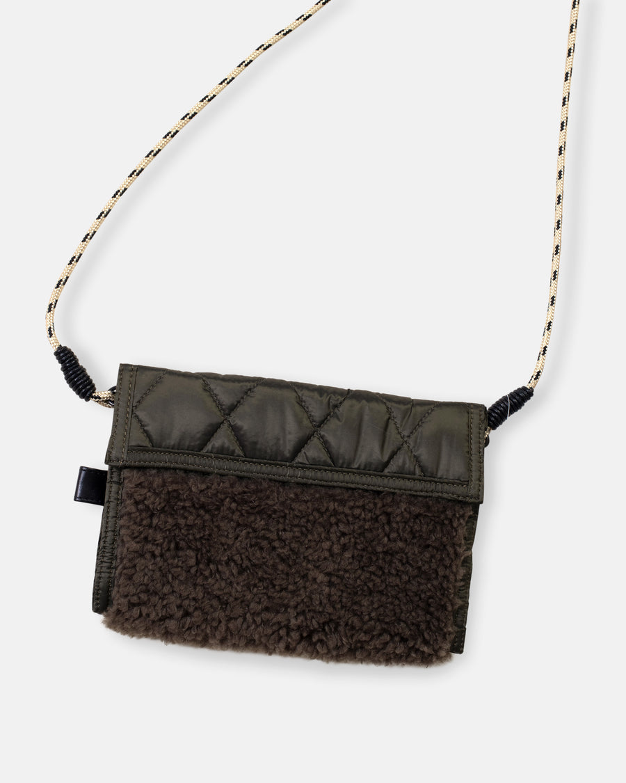 quilted wallet bag