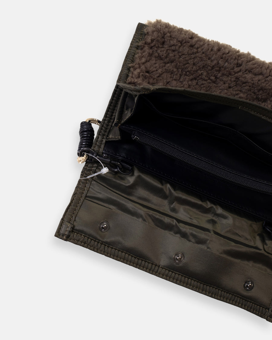 quilted wallet bag