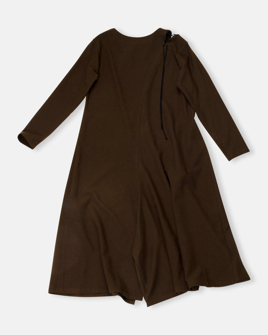 lace up dress