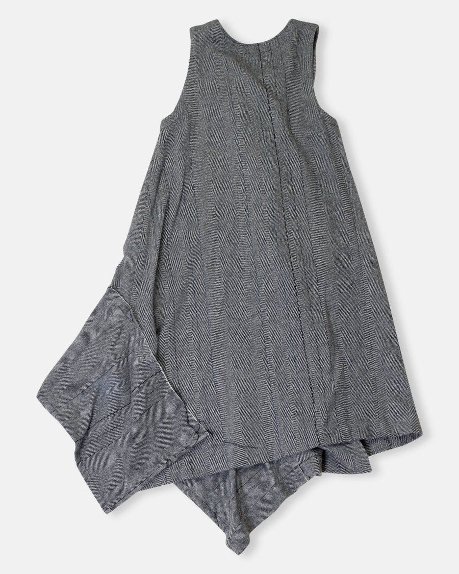 front button open dress