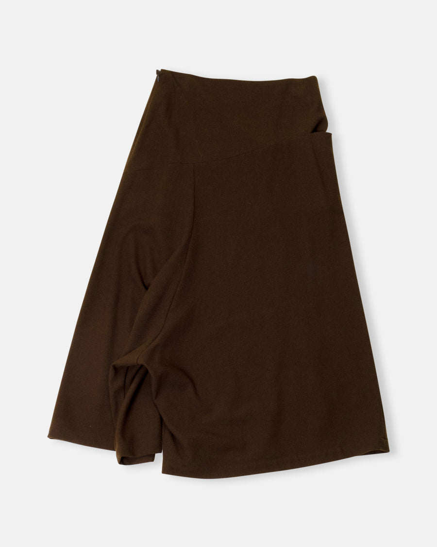 back yoke skirt pants