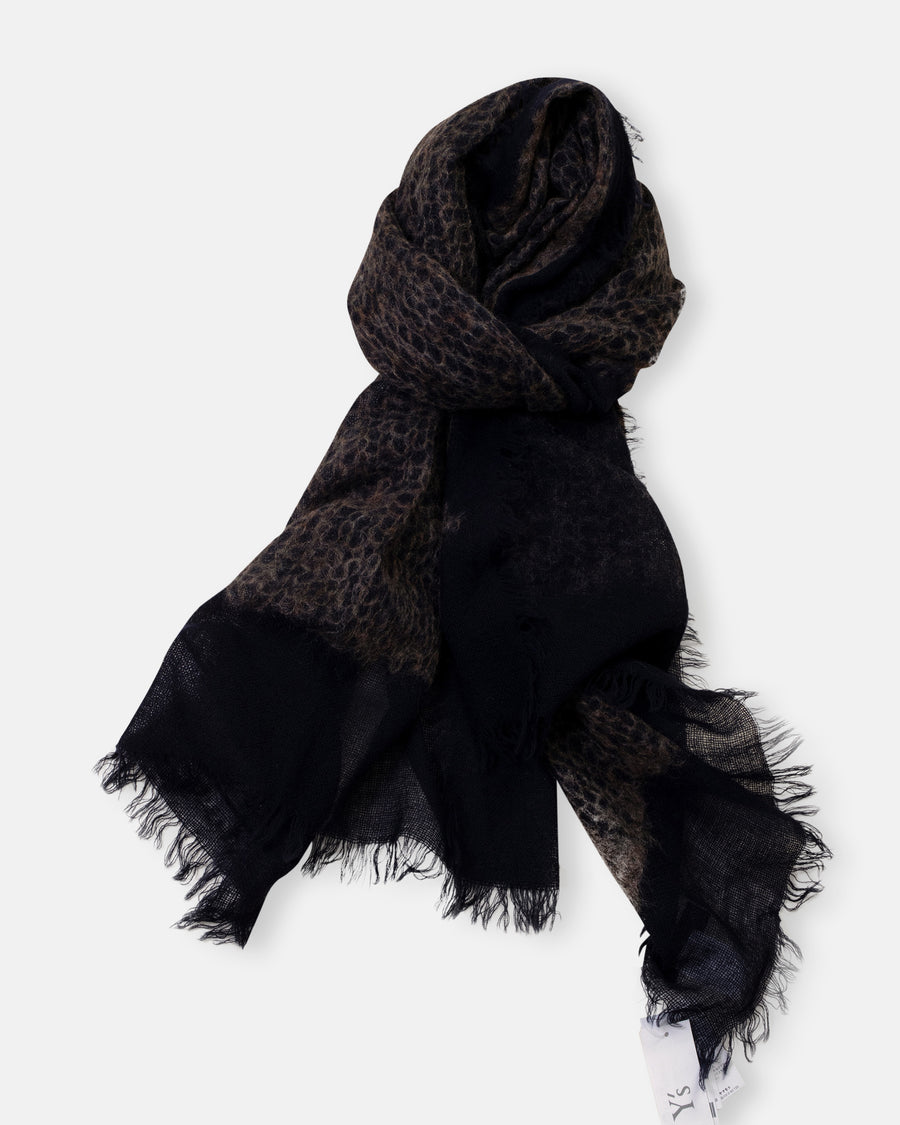mohair knit scarf