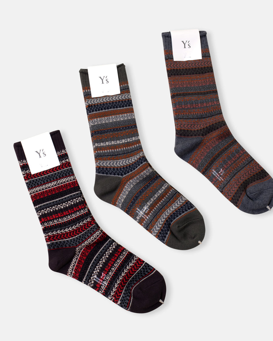 fair isle socks