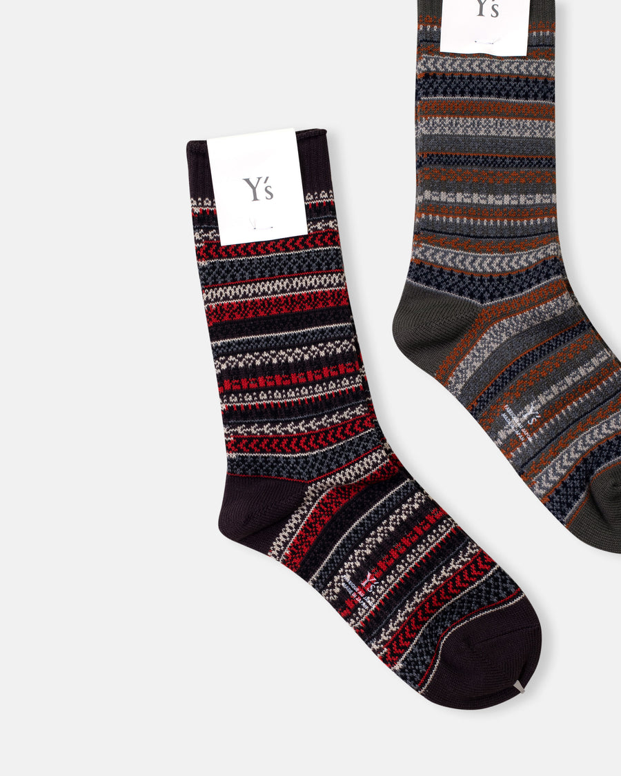 fair isle socks