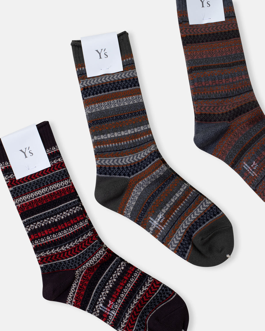 fair isle socks