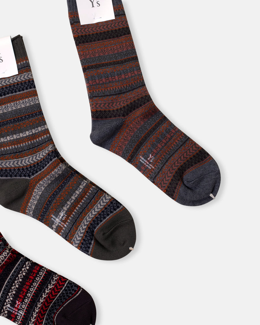 fair isle socks