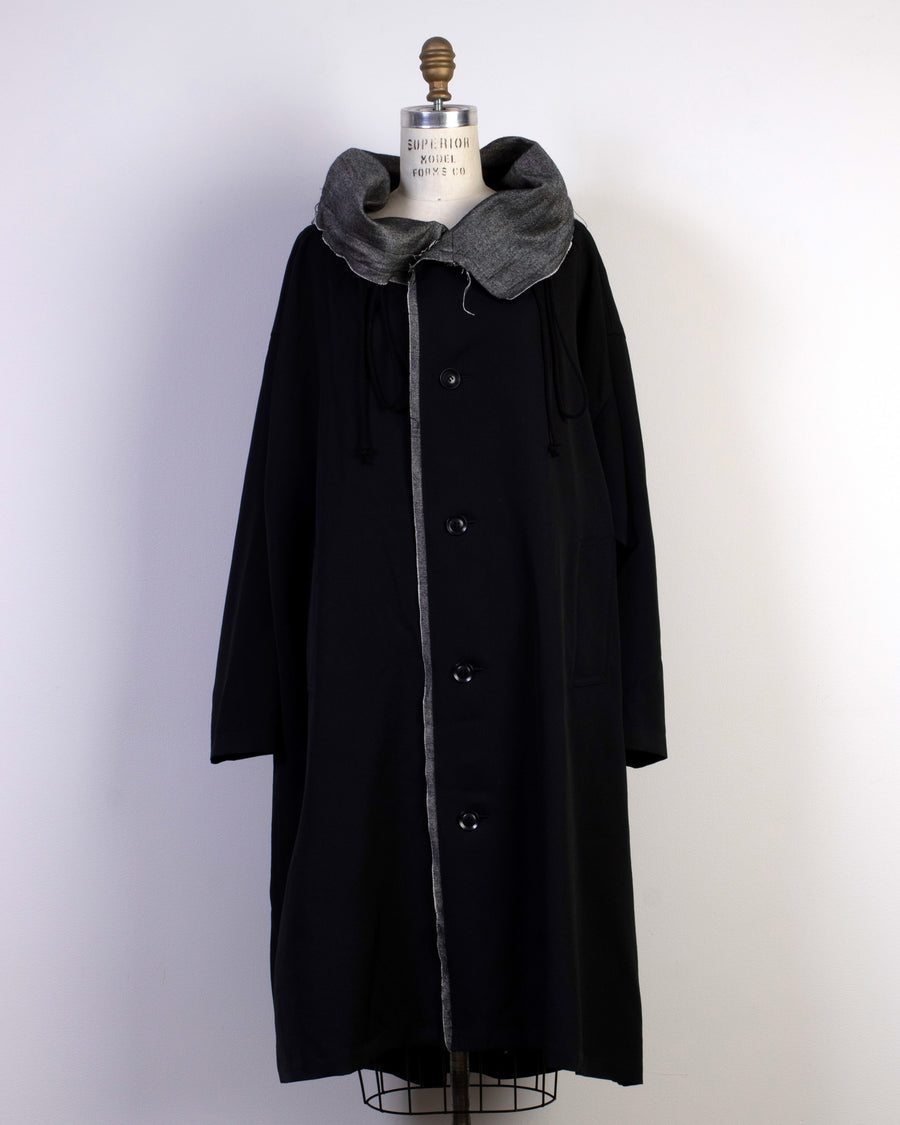 u big hooded coat