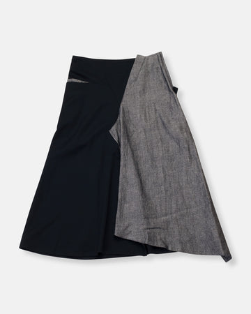 gusset flare skirt