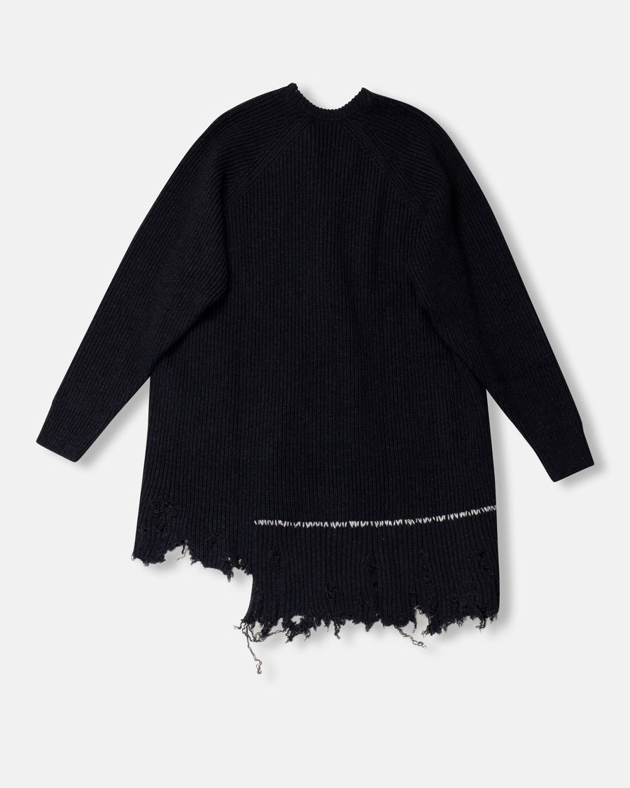 big v-neck cardigan