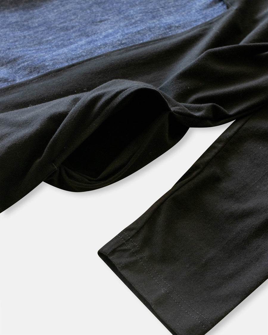 long sleeve combination dress