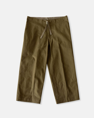 straight string pants
