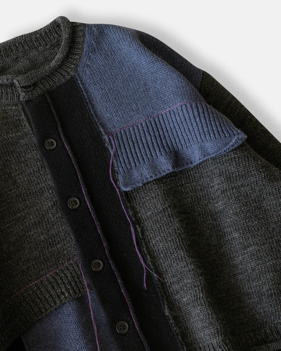 patchwork cardigan