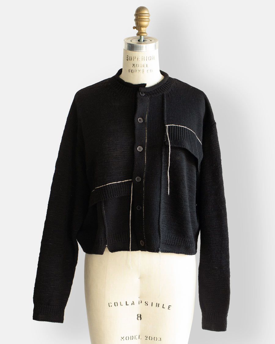 patchwork cardigan