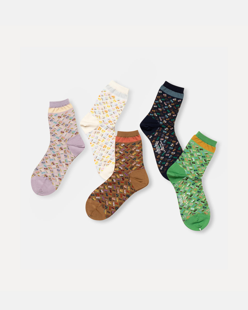 dancing tulips socks