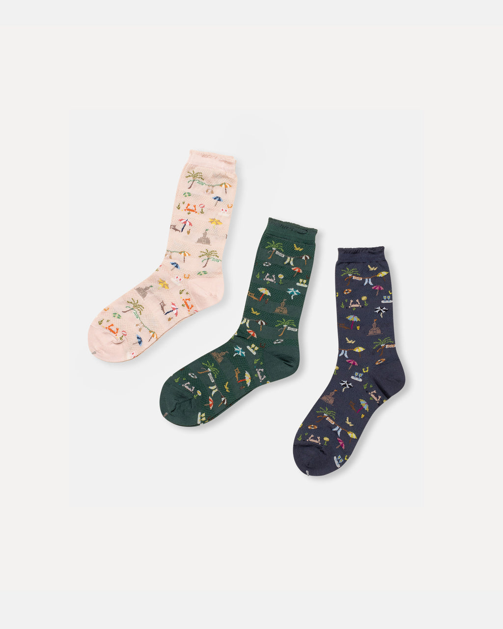 summer beach socks