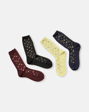 rose wall socks