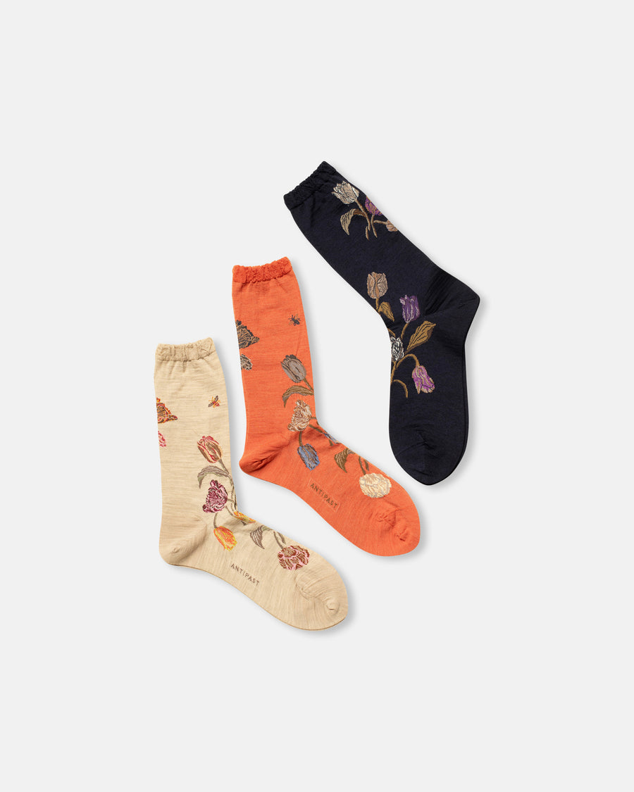 bouquet tulip socks