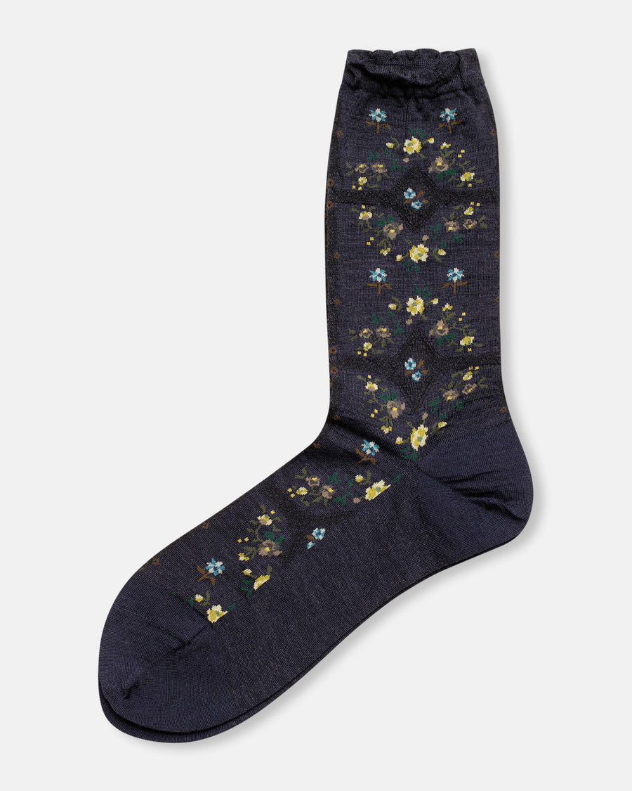 rose wall socks