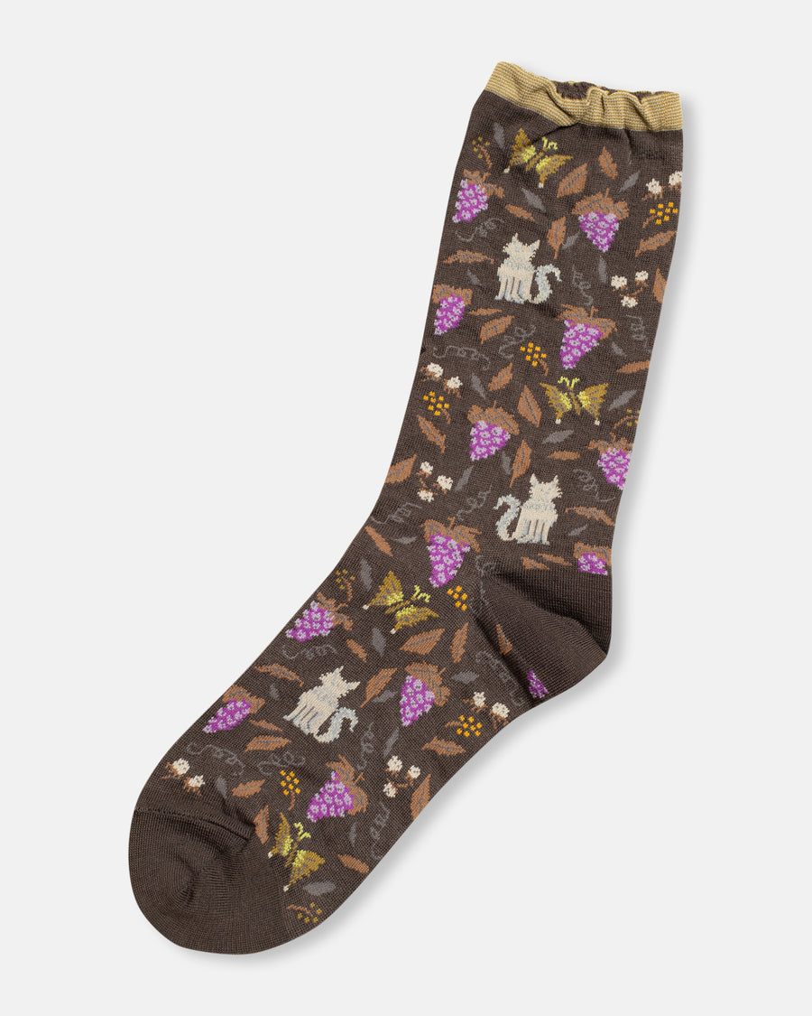 garden cat socks