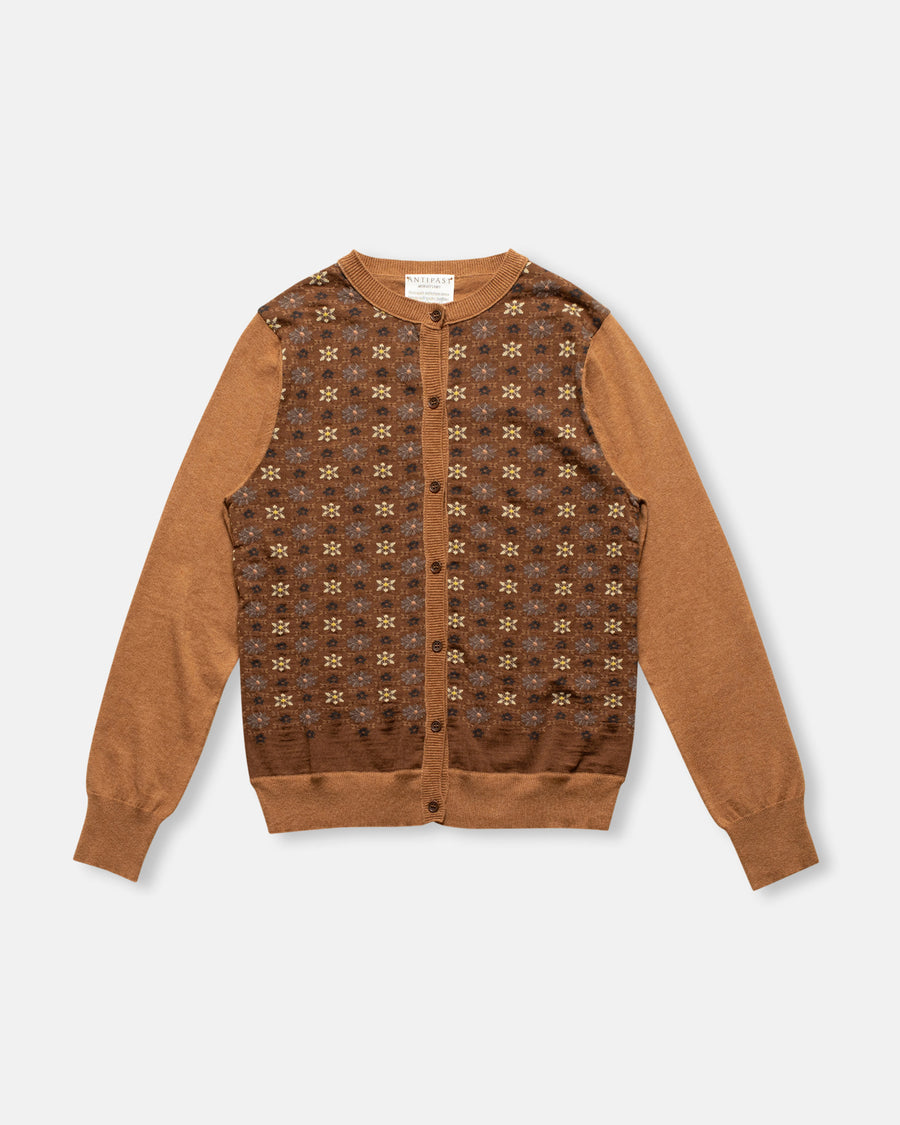 sock knit cardigan