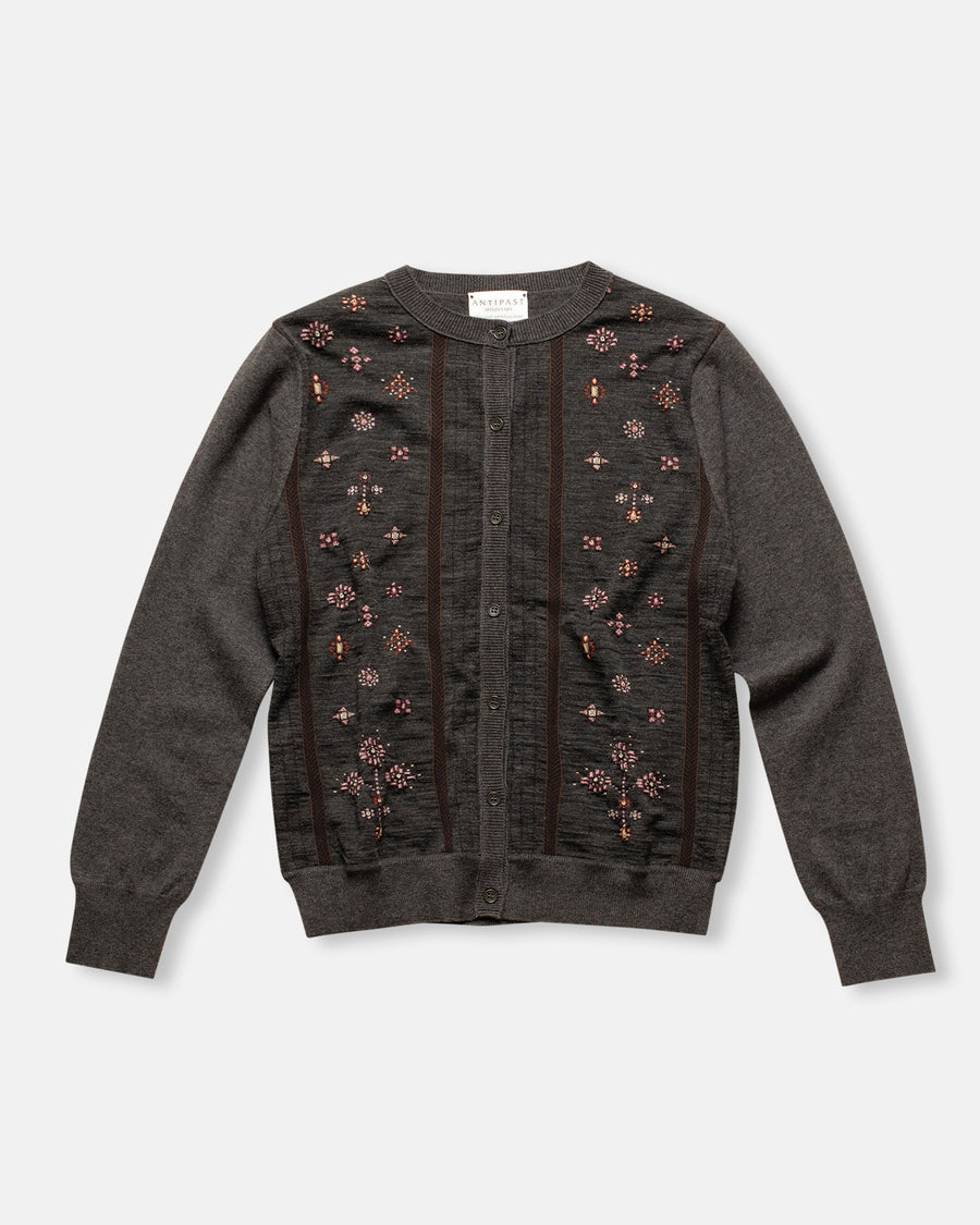 sock knit cardigan