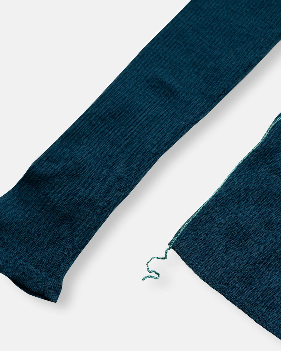wool rib knit pullover