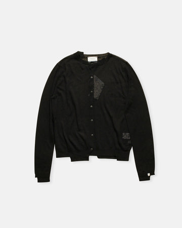 wool knit cardigan