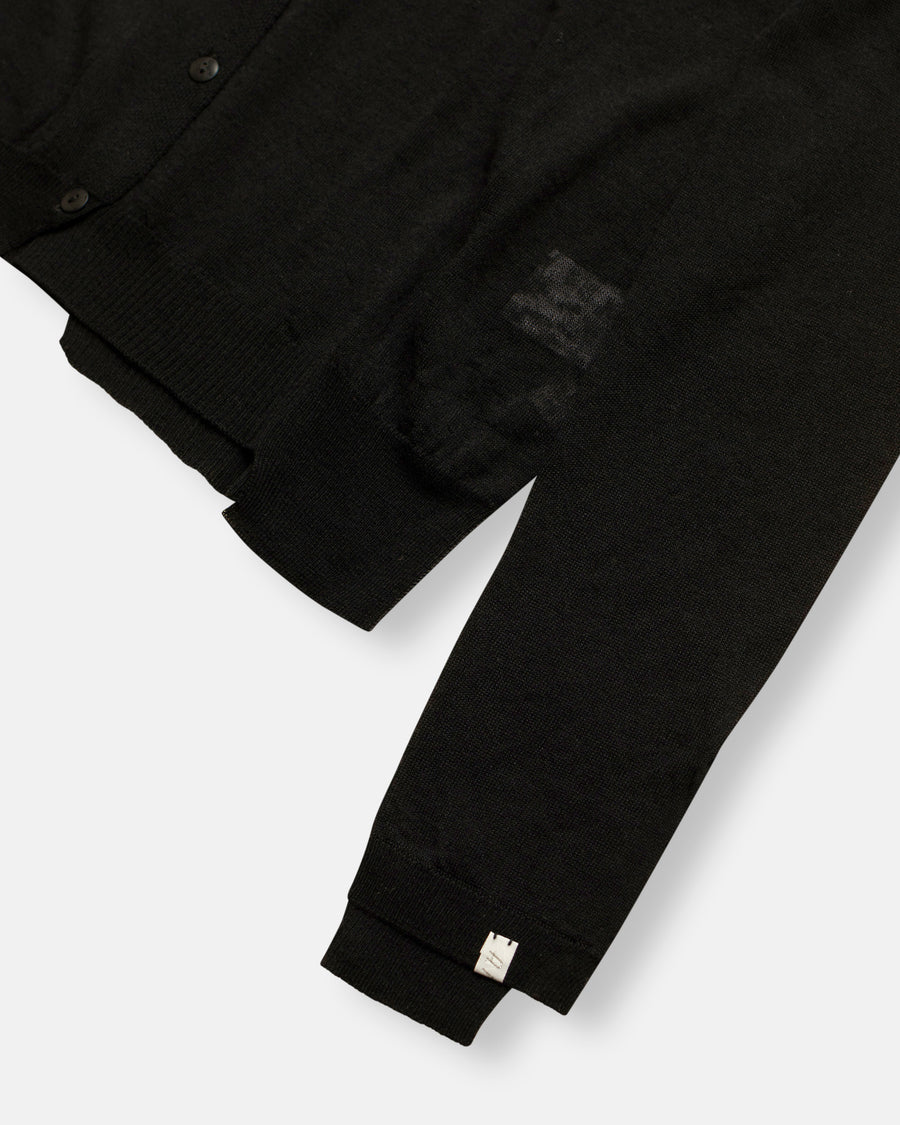 wool knit cardigan