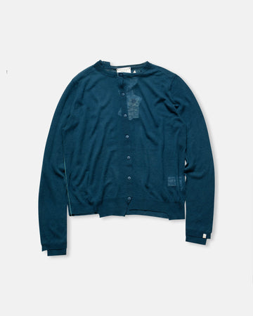 wool knit cardigan