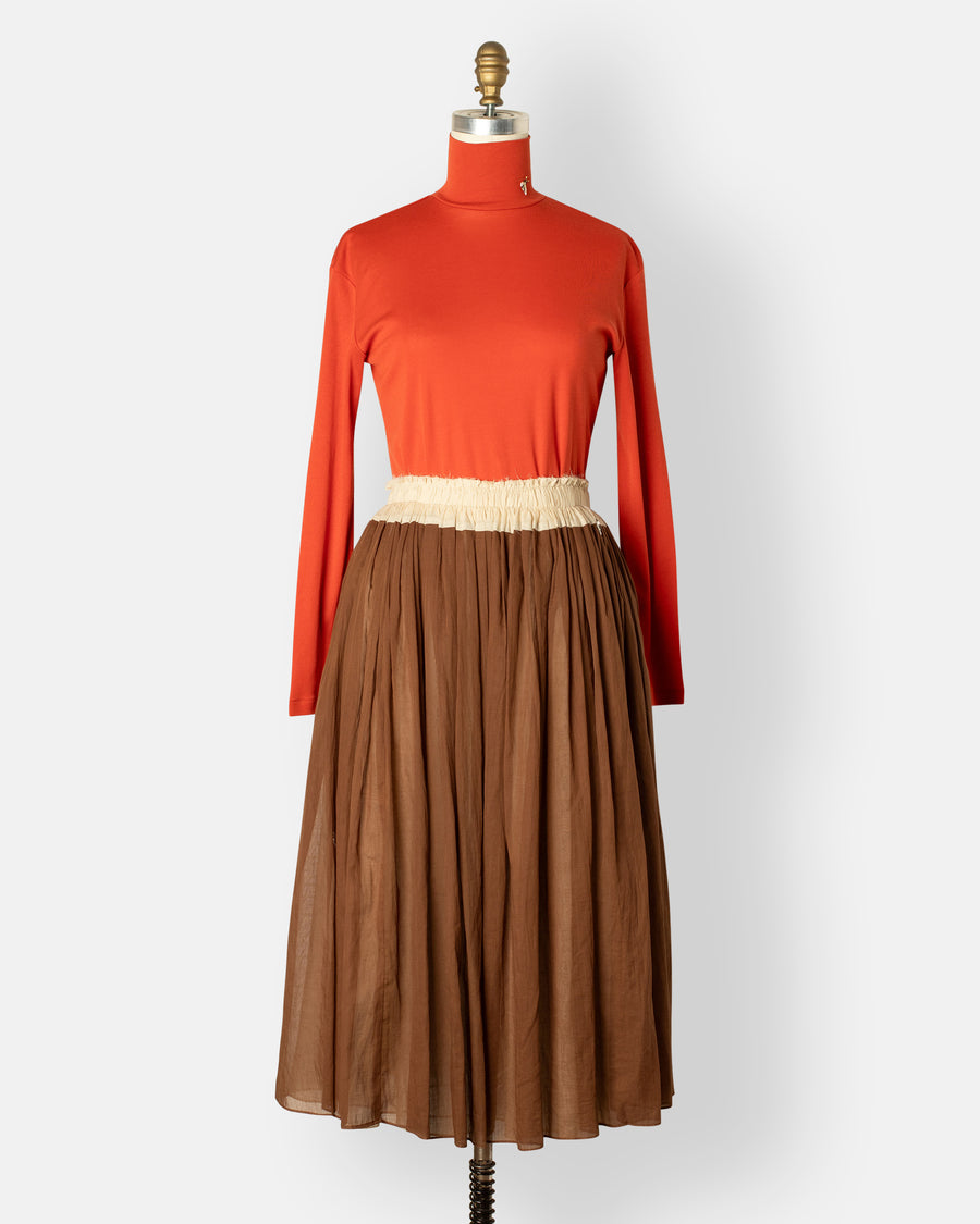 cotton lawn skirt