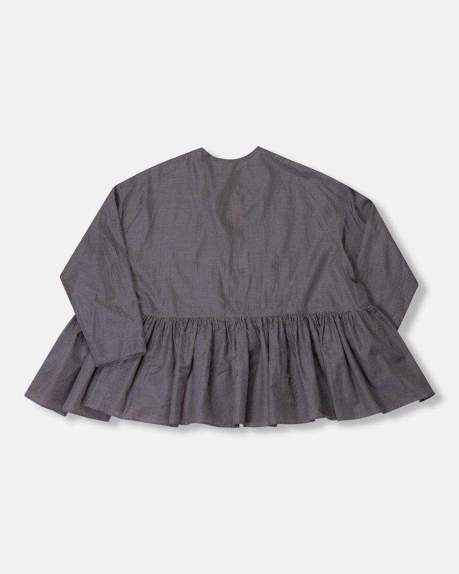 gather bottom shirt