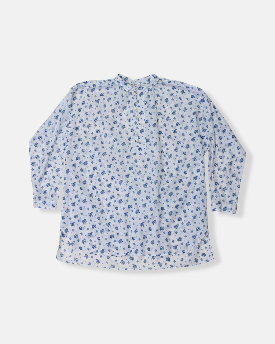 mini collar gather shirt
